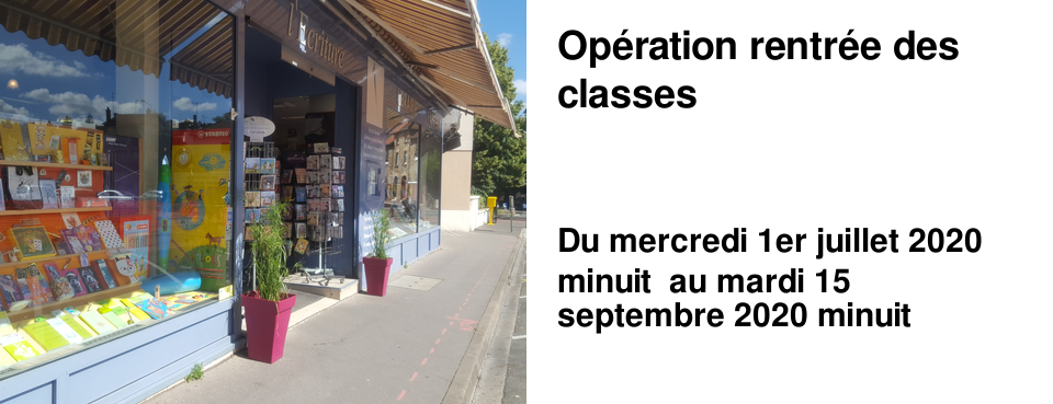 Op�ration rentr�e des classes